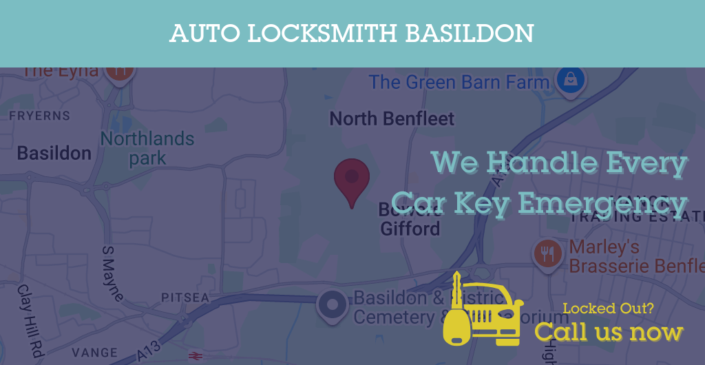 Auto Locksmith Services in Basildon - SS postcode