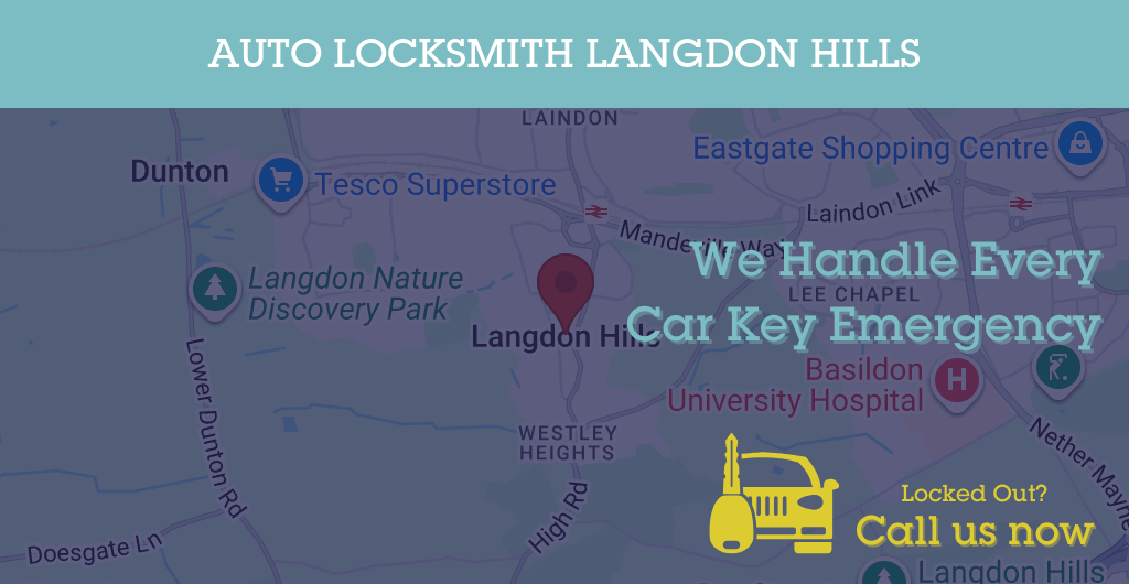 Auto Locksmith Services in Langdon Hills - SS postcode