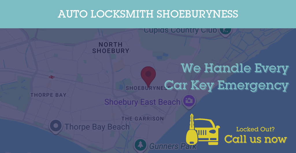 Auto Locksmith Services in Shoeburyness - SS postcode